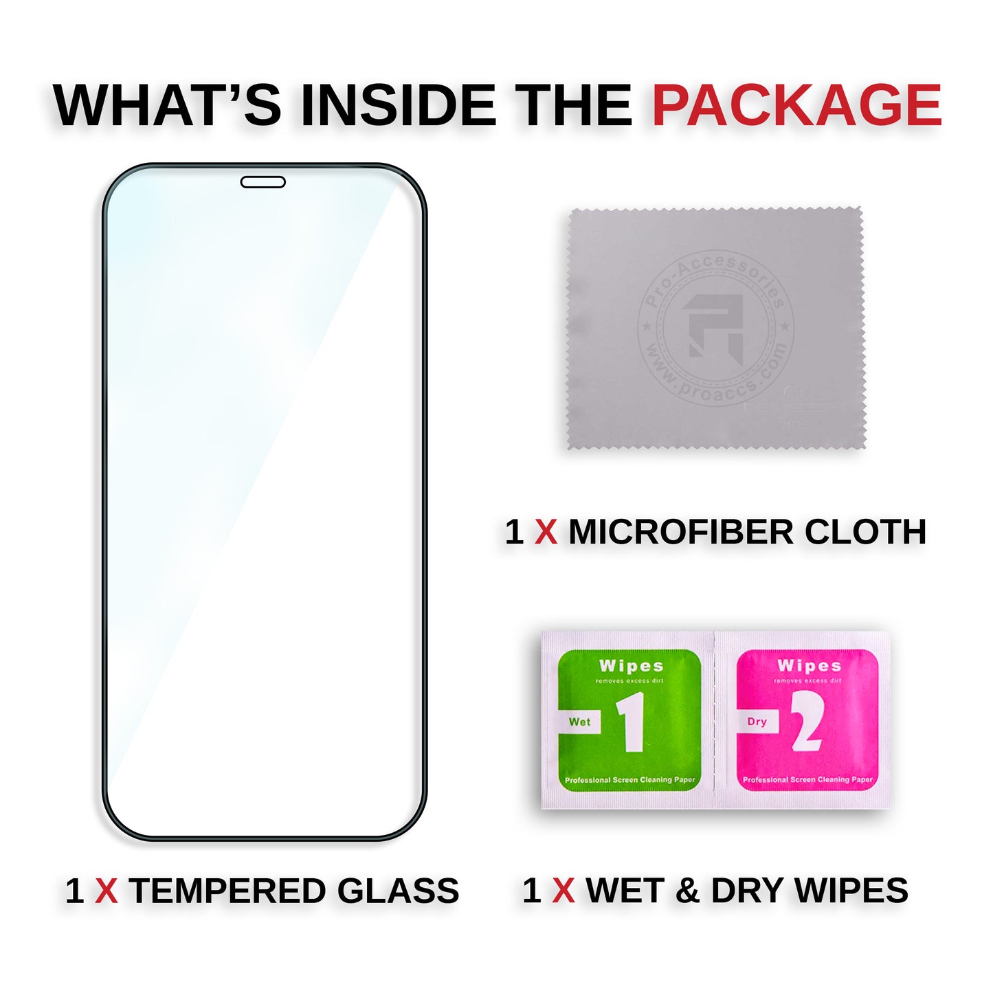 Tempered Glass For Apple iPhone